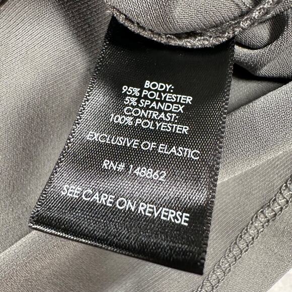 Torrid Off Shoulder Sheer Sleeve Blouse Women's 1/1X Gray Green Top - Picture 10 of 10